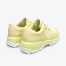 Camper Helix Sneakers Yellow - Womens Singapore KZNSEB-668